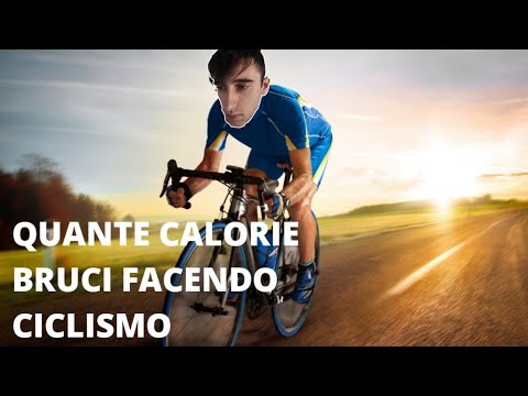 Pedalare in bicicletta calorie
